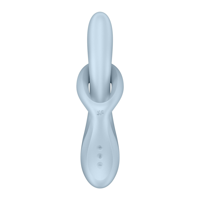 Вібратор з ротацією Satisfyer Heat Flex 4 Blue, підігрів до 39°C