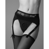 Трусики для страпона з підв’язками для панчіх Strap-On-Me REBEL HARNESS - XS (м'ята упаковка!!!)