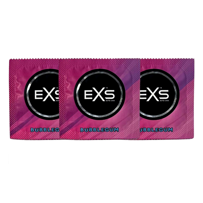 Презерватив EXS Flavoured Bubblegum зі смаком жувальної гумки (ціна за 10 шт.)