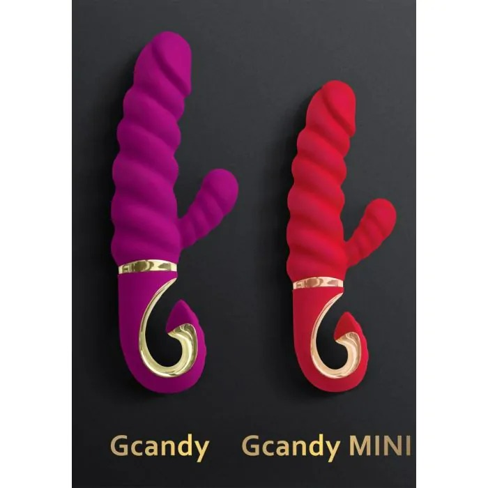 Вібратор кролик рельєфний Gcandy