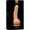Вібратор реалістичний на присосці Greal 2 Gvibe, бежевий, 22 х 3.7 см