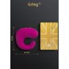 Вібратор на пальці GVIBE GringXL Sweet Raspberry, малиновий