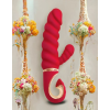 Вібратор кролик рельєфний Gcandy MINI - Кораловий
