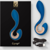 Вібратор для точок G та P Gpop2 синій, 12.5 х 2.8 см