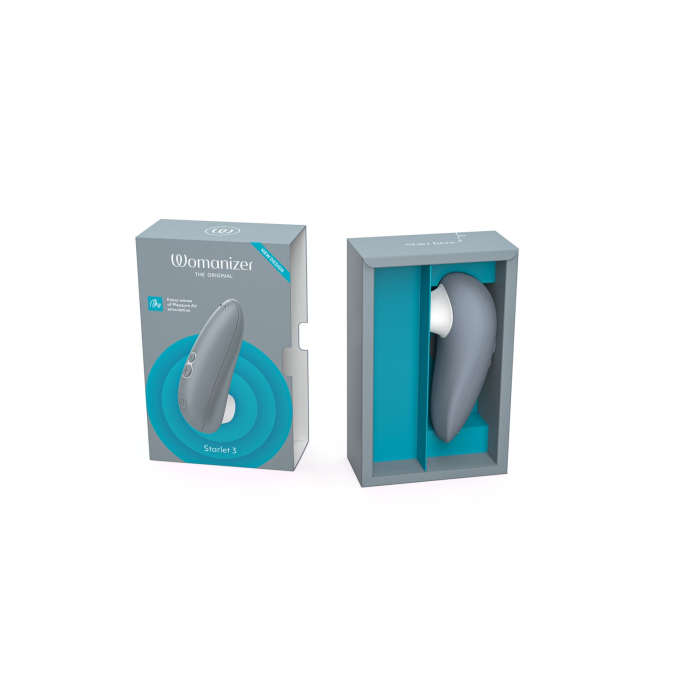 Вакуумний кліторальний стимулятор Womanizer Starlet 3 GREY