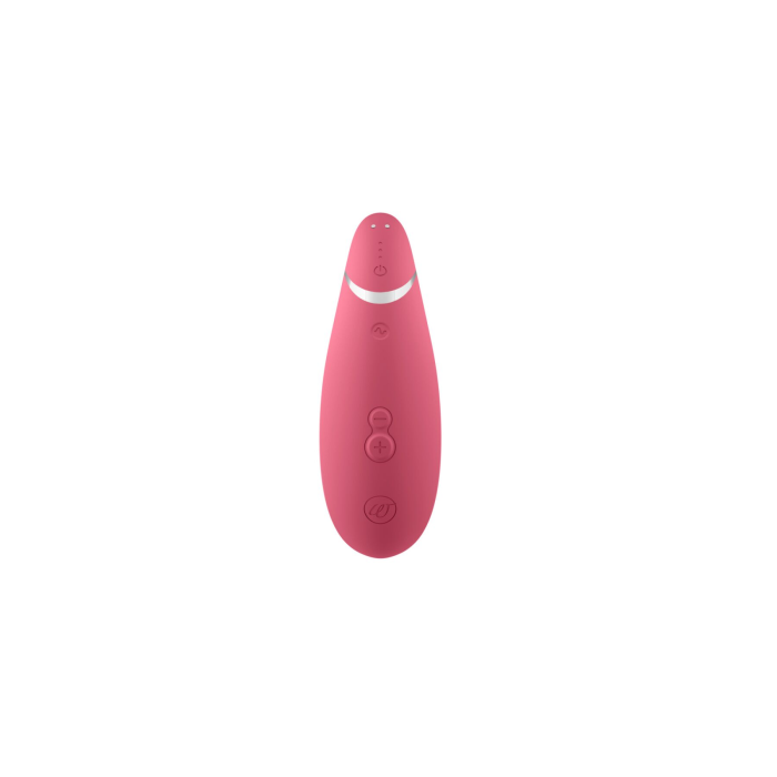Вакуумний кліторальний стимулятор Womanizer Premium 2 - Raspberry, функції Autopilot та Smart Silence