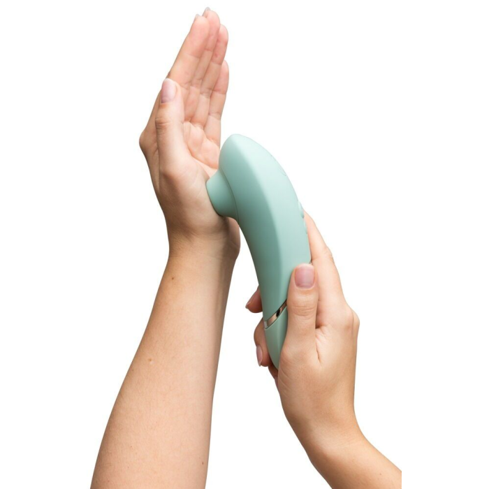 Вакуумний кліторальний стимулятор Womanizer Next Sage, 3D Pleasure Air, 14 рівнів інтенсивності