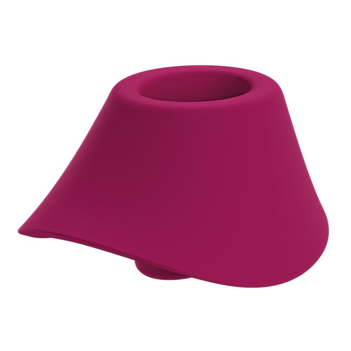 Вагінально-кліторальний стимулятор Womanizer Blend Vibrant Pink, вібрація + вакуум, 2 мотори