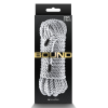 Шовковистий мотузок NS Novelties Bound сріблястий