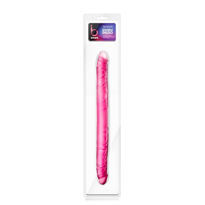 Фалоімітатор двосторонній Blush B Yours Double Dildo рожевий