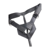Ремінна чорна збруя Pipedream King Cock Strap-On Harness з реалістичним фалоімітатором, 20 см