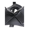 Ремінна чорна збруя Pipedream King Cock Strap-On Harness з реалістичним фалоімітатором, 20 см