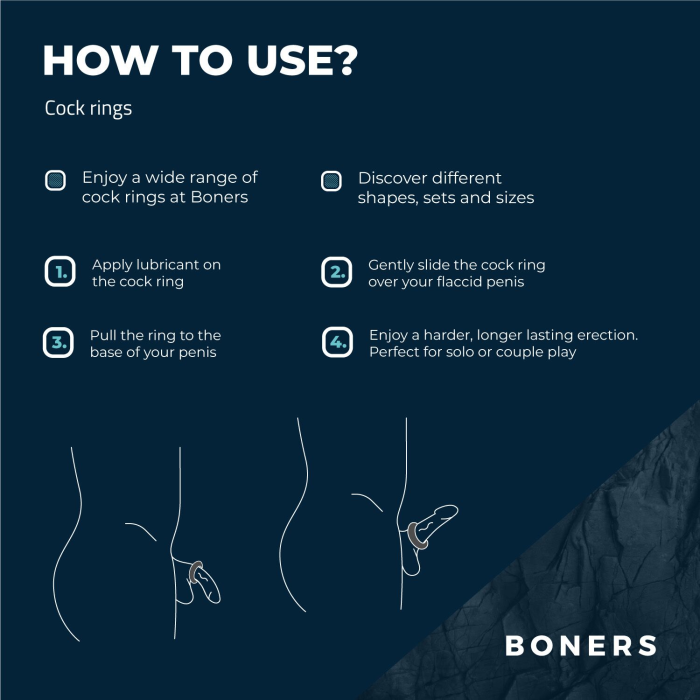 Ерекційне кільце Boners Ergo Cockring
