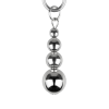 Затискачі для сосків Bedroom Fantasies: Nipple Clamps with Beaded Chain - Silver