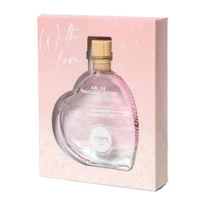 Масажний гель EXSENS With Love Cotton Candy 50 мл, розігрівальний, без цукру, їстівний