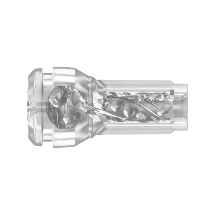 Мастурбатор Kiiroo Feel Pocket Crystal, сумісний з інтерактивною насадкою PowerBlow