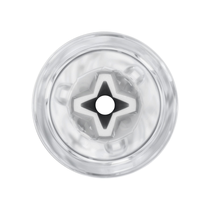 Мастурбатор Kiiroo Feel Pocket Crystal, сумісний з інтерактивною насадкою PowerBlow