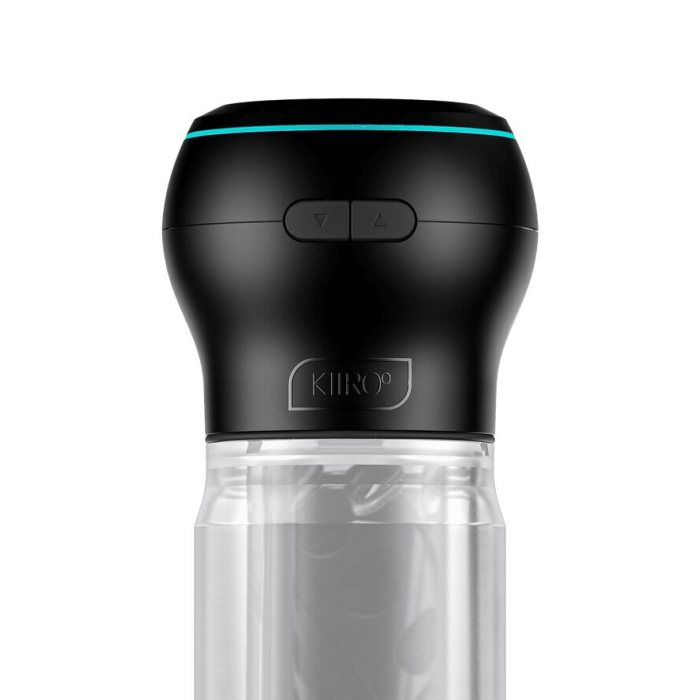 Мастурбатор Kiiroo Feel Pocket Crystal зі всмоктувальною інтерактивною насадкою PowerBlow Combo Set