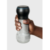 Мастурбатор Kiiroo Feel Pocket Crystal зі всмоктувальною інтерактивною насадкою PowerBlow Combo Set