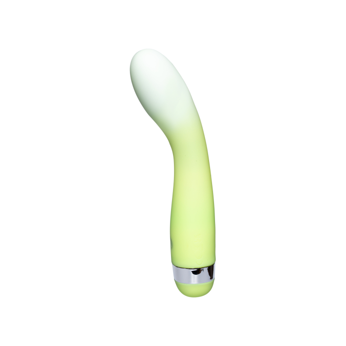 Вібратор із ультрагнучкою головкою Every Night Toys для точки G, зелений