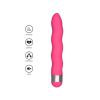 Вібратор багатошвидкісної хвилеподібної форми Toy Joy Funky Wave Viberette рожевий