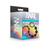 Силіконові анальні кульки Blush Anal Adventures чорні