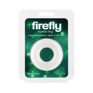 Ерекційне кільце, що світиться у темряві NS Novelties Firefly біле