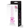 Фалоімітатор ялинка зі скла Dream Toys Glaze Glass у формі бутона троянди