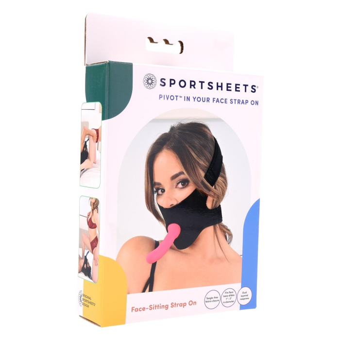 Страпон в наявності Sportsheets Pivot фетиш-пристосування для проникнення без рук