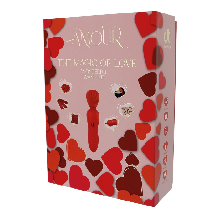 Подарунковий набір секс-девайсів ,, Магія кохання, Dream Toys AMOUR THE MAGIC OF LOVE червоний