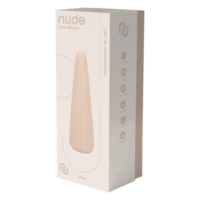 Вібратор для тренування м'язів Кегеля Dream Toys Nude Zina дорожній розмір нюдовий
