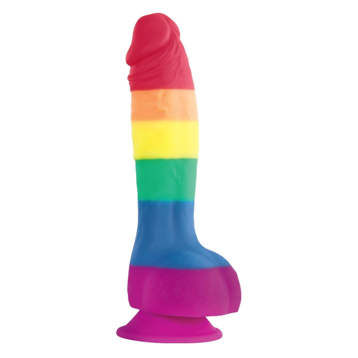 Фалоімітатор Веселка NS Novelties Colours Pride Edition на присосці