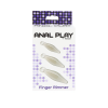 Набір анальних стимуляторів Toy Joy Anal Play Finger Rimmer Finger Rimmer прозорий, 3 шт.