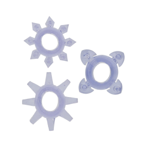 Кільця ерекційні Toy Joy Tickle C-Rings фіолетові, 3 шт.