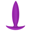 Анальна пробка Toy Joy Anal Play Bubble Butt Player Starter пурпурний, 10х2,5 см