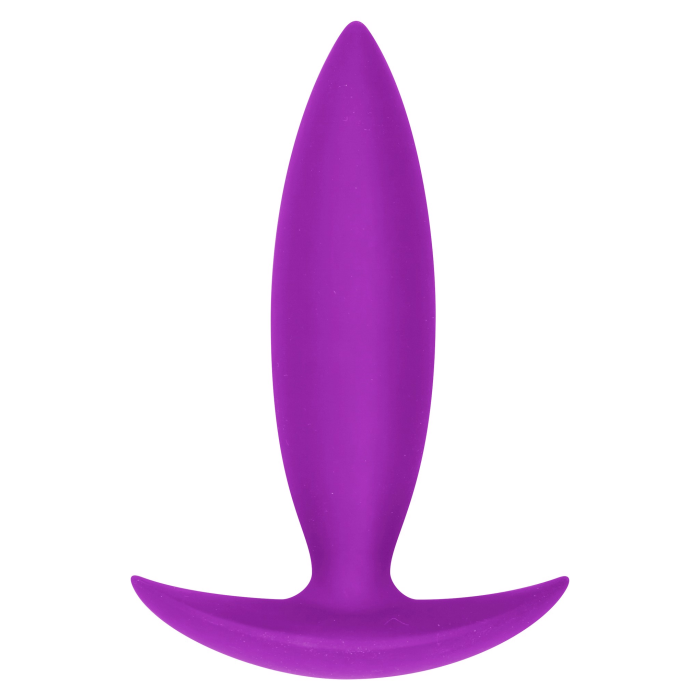 Анальна пробка Toy Joy Anal Play Bubble Butt Player Starter пурпурний, 10х2,5 см