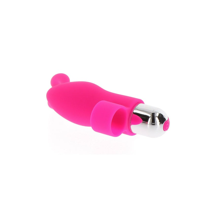 Вібратор на палець для клітора у вигляді кролика Toy Joy Bunny Pleaser Rechargeable рожевий
