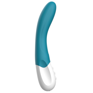 Вібратор точки G Liebe Bend It Rechargeable Ocean Blue, 10 режимів, дуже потужний, гнучкий стовбур