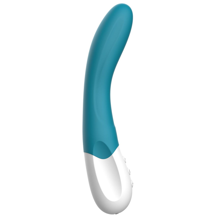 Вібратор точки G Liebe Bend It Rechargeable Ocean Blue, 10 режимів, дуже потужний, гнучкий стовбур
