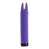 Вібратор S Pleasures Bullets Amethyst, фіолетовий, з двома відростками, 10 режимів, діаметр 2,8 см