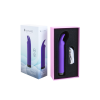 Вібратор S Pleasures Bullets Amethyst, фіолетовий, з двома відростками, 10 режимів, діаметр 2,8 см
