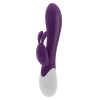 Вібратор-кролик S Pleasures Premium Corabi Rabbit, фіолетовий, вушка для клітора, 16 режимів, нагрів