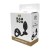 Пробка анальна з ерекційним кільцем Dream Toys Ramrod чорні