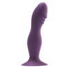Фалоімітатор Dream Toys Flirts Pleasure Dildo для точки G на присосці, фіолетовий