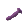 Фалоімітатор Dream Toys Flirts Pleasure Dildo для точки G на присосці, фіолетовий