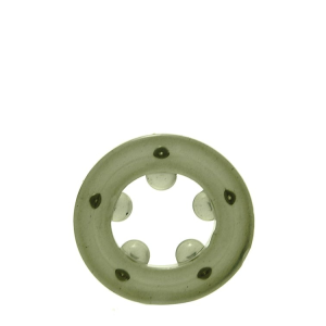 Ерекційне кільце із вбудованими магнітами Seven Creations Magnetic Cockring сіре