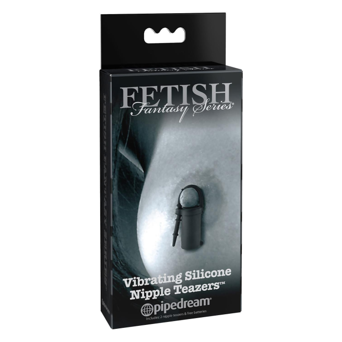 Затискачі для сосків з вібрацією Pipedream Fetish Fantasy Series LIMITED EDITION чорні