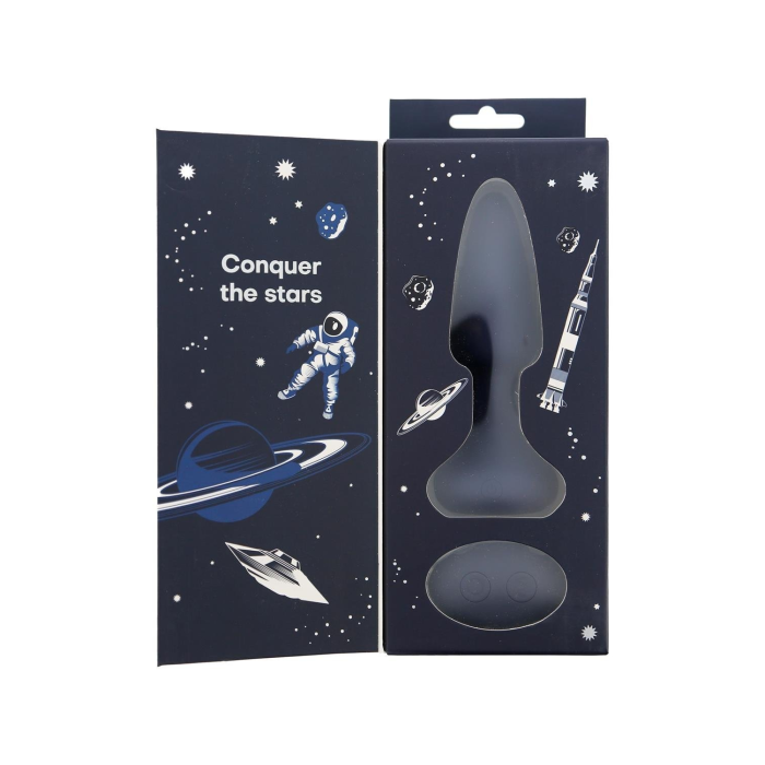 Анальна пробка DreamToys Startroopers Venus з дистанційним пультом керування, чорна
