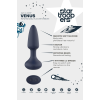 Анальна пробка DreamToys Startroopers Venus з дистанційним пультом керування, чорна