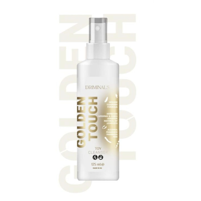 Очищувач для іграшок Driminals Golden Touch без спирту, 125 мл
